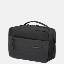 Toilettassen^Samsonite Stackd hanging toilettas black
