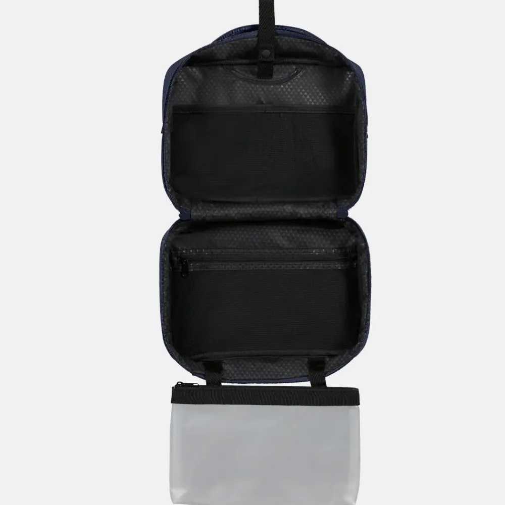 Toilettassen^Samsonite StackD hanging toilettas Navy