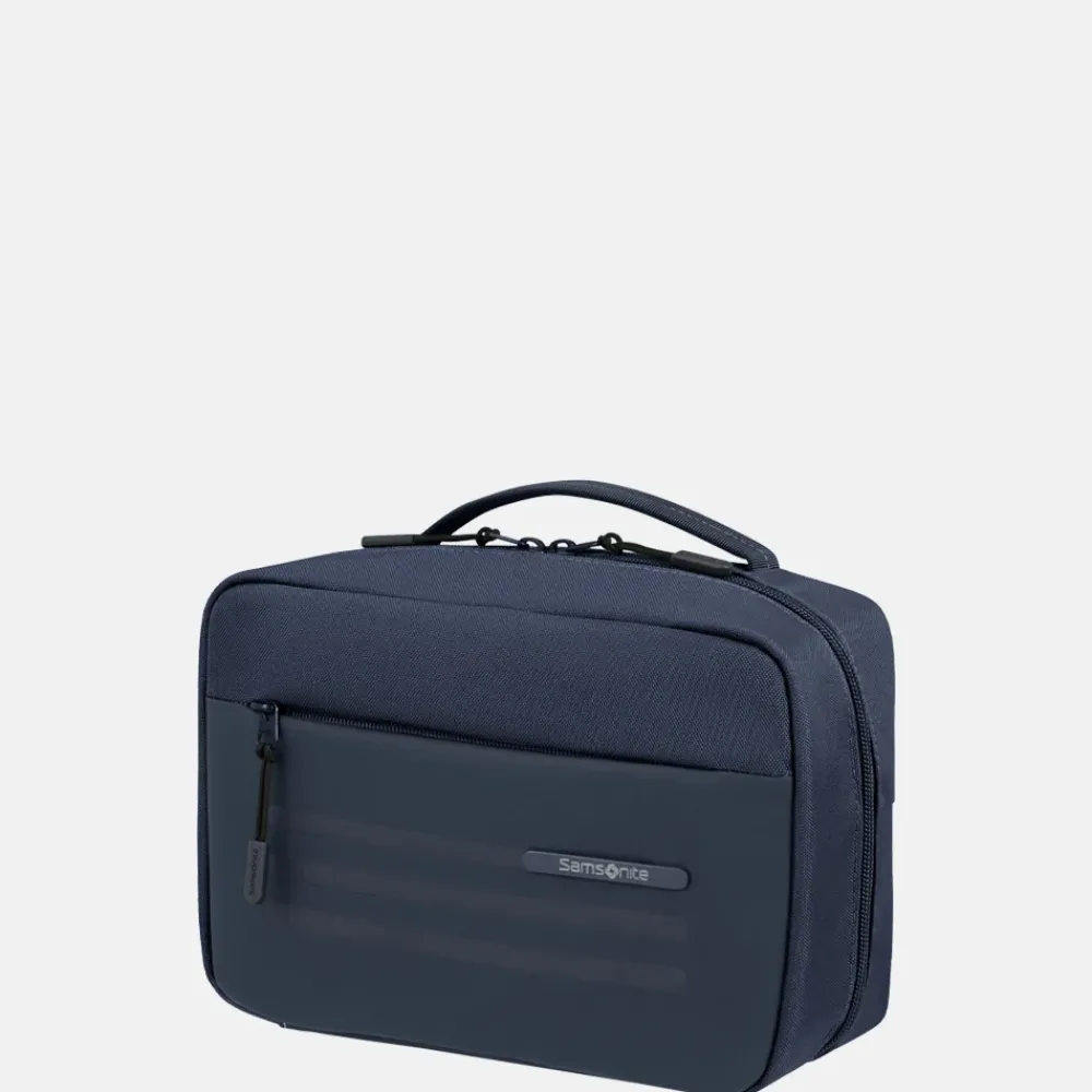Toilettassen^Samsonite StackD hanging toilettas Navy