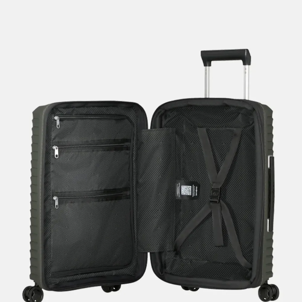 Handbagage Koffers^Samsonite Upscape 55/35 handbagage koffer 55 cm expandable climbing ivy