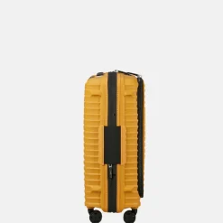 Handbagage Koffers^Samsonite Upscape Frontpocket handbagage koffer 55 cm yellow