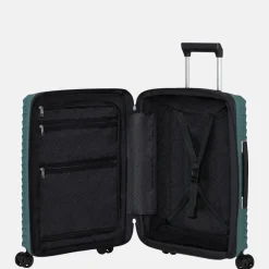 Handbagage Koffers^Samsonite Upscape handbagage koffer 55 cm northern blue