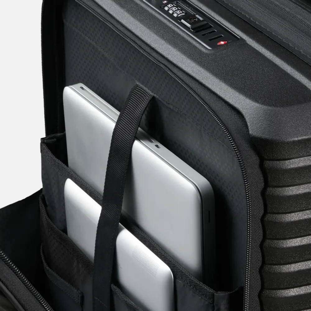Handbagage Koffers^Samsonite Upscape handbagage koffer 55 cm black