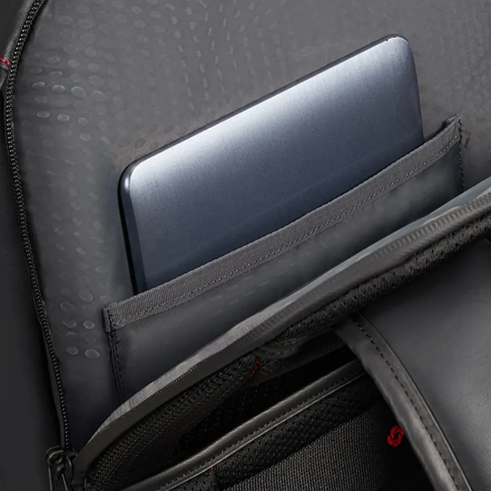 Laptop Rugzakken^Samsonite Urban USB ecodiver rugzak M black