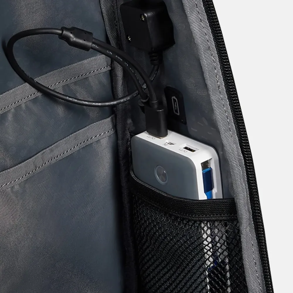 Laptop Rugzakken^Samsonite Urban USB ecodiver rugzak M black