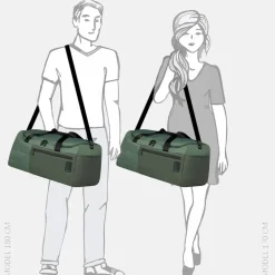 Weekendtassen | Reistassen Zonder Wielen^Samsonite Vaycay reistas 54 liter Pistachio Green