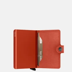 Pasjeshouders | Heren Portemonnees^Secrid Miniwallet pasjeshouder orange