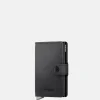 Pasjeshouders | Heren Portemonnees^Secrid Miniwallet Inox Dusk pasjeshouder black