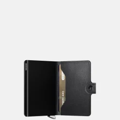 Pasjeshouders | Heren Portemonnees^Secrid Miniwallet Inox Dusk pasjeshouder black