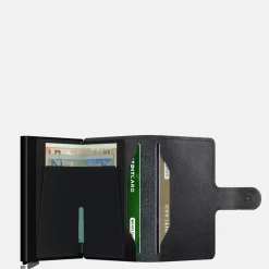 Pasjeshouders | Heren Portemonnees^Secrid Miniwallet Inox Dusk pasjeshouder black