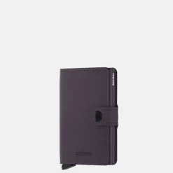 Pasjeshouders | Heren Portemonnees^Secrid Miniwallet matte dark purple