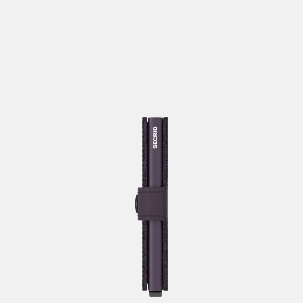 Pasjeshouders | Heren Portemonnees^Secrid Miniwallet matte dark purple