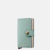 Pasjeshouders | Heren Portemonnees^Secrid Miniwallet pasjeshouder pebble sea green