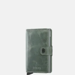 Pasjeshouders | Heren Portemonnees^Secrid Miniwallet pasjeshouder vintage sage