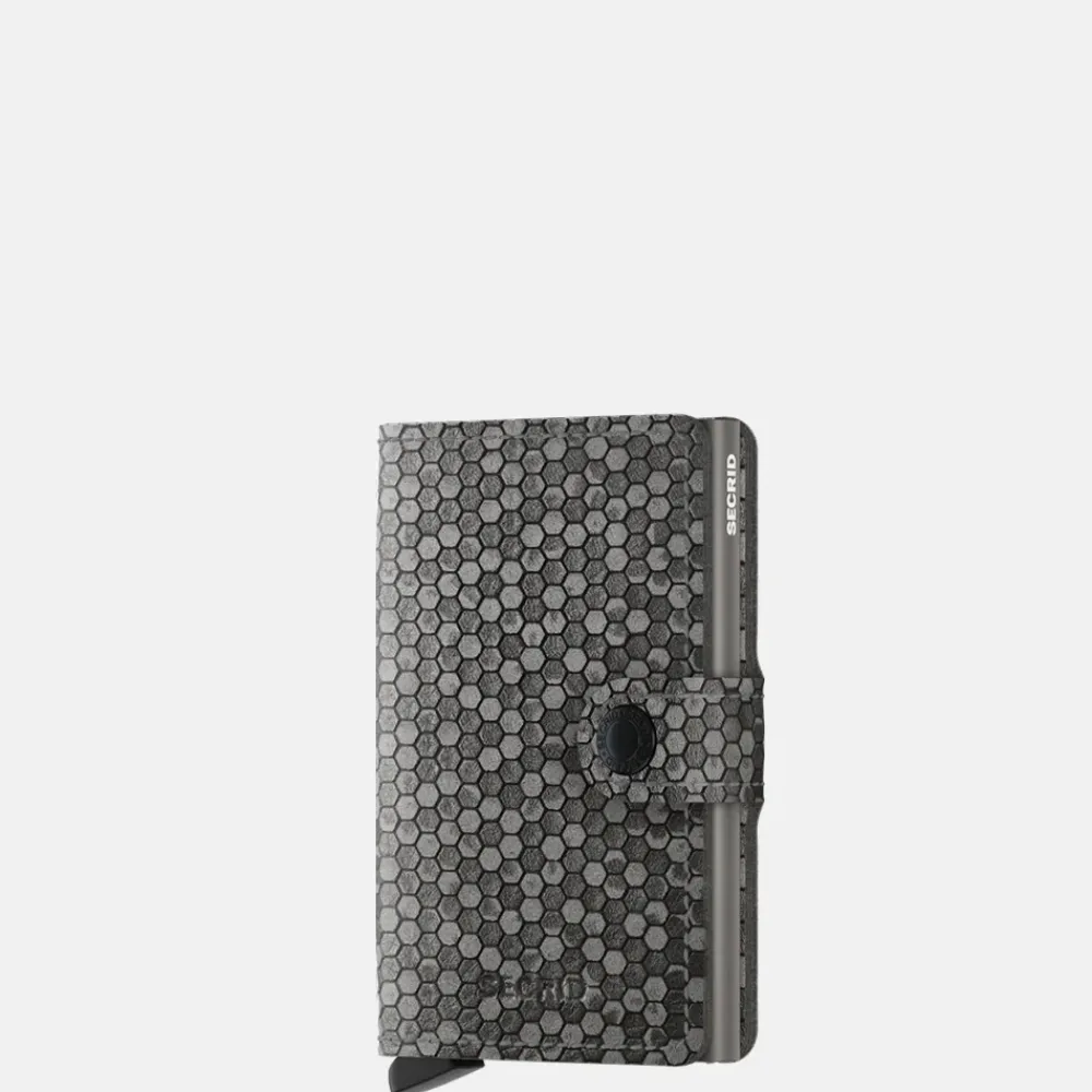 Pasjeshouders | Heren Portemonnees^Secrid Miniwallet pasjeshouder hexagon grey