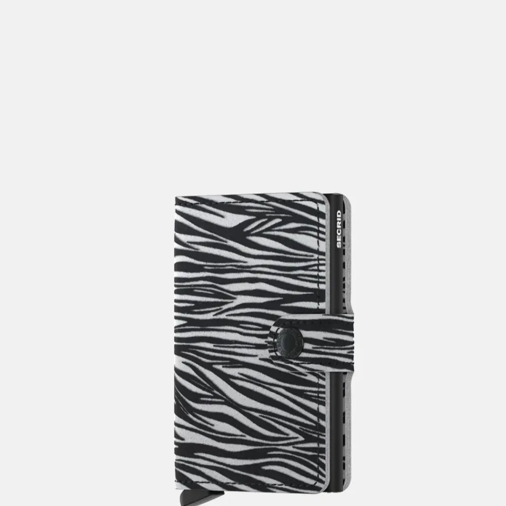 Pasjeshouders | Heren Portemonnees^Secrid Miniwallet pasjeshouder zebra light grey