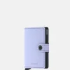 Pasjeshouders | Heren Portemonnees^Secrid Miniwallet pasjeshouder matte lilac-black