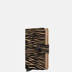 Pasjeshouders | Heren Portemonnees^Secrid Miniwallet pasjeshouder zebra beige
