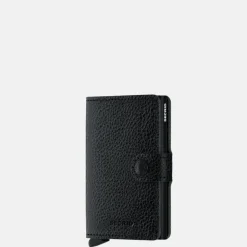 Pasjeshouders | Heren Portemonnees^Secrid Miniwallet pasjeshouder Veg Black Black
