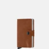 Pasjeshouders | Heren Portemonnees^Secrid Miniwallet pasjeshouder vintage cognac