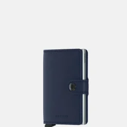 Pasjeshouders | Heren Portemonnees^Secrid Miniwallet pasjeshouder navy