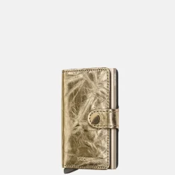 Pasjeshouders | Heren Portemonnees^Secrid Miniwallet pasjeshouder crunch gold
