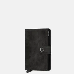 Pasjeshouders | Heren Portemonnees^Secrid Miniwallet pasjeshouder black vintage