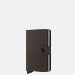 Pasjeshouders | Heren Portemonnees^Secrid Miniwallet pasjeshouder matte truffle