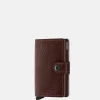 Pasjeshouders | Heren Portemonnees^Secrid Miniwallet pasjeshouder Veg espresso brown
