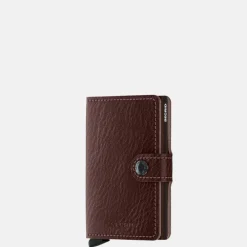 Pasjeshouders | Heren Portemonnees^Secrid Miniwallet pasjeshouder Veg espresso brown