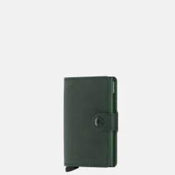 Pasjeshouders | Heren Portemonnees^Secrid Miniwallet pasjeshouder original green