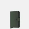 Pasjeshouders | Heren Portemonnees^Secrid Miniwallet pasjeshouder matte green black