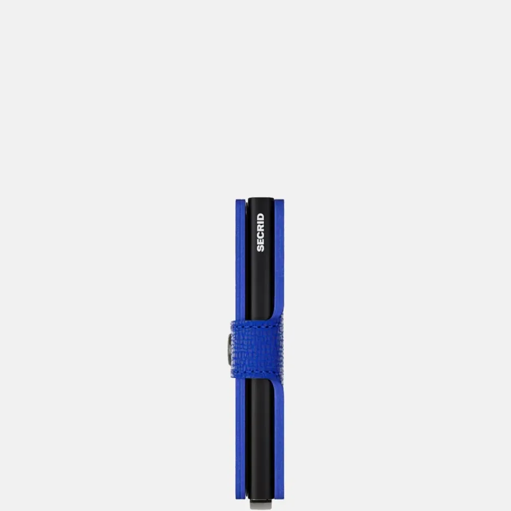 Heren Portemonnees | Gepersonaliseerde Portemonnees^Secrid Miniwallet pasjeshouder crisple blue-black