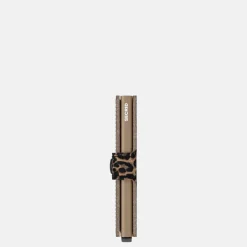 Pasjeshouders | Heren Portemonnees^Secrid Miniwallet pasjeshouder leo beige