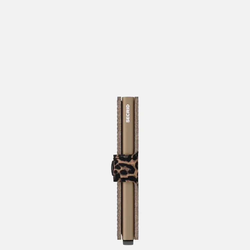 Pasjeshouders | Heren Portemonnees^Secrid Miniwallet pasjeshouder leo beige