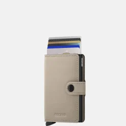 Pasjeshouders | Heren Portemonnees^Secrid Miniwallet pasjeshouder matte desert