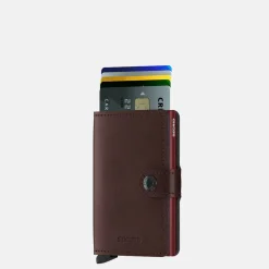 Pasjeshouders | Heren Portemonnees^Secrid Miniwallet pasjeshouder metallic moro