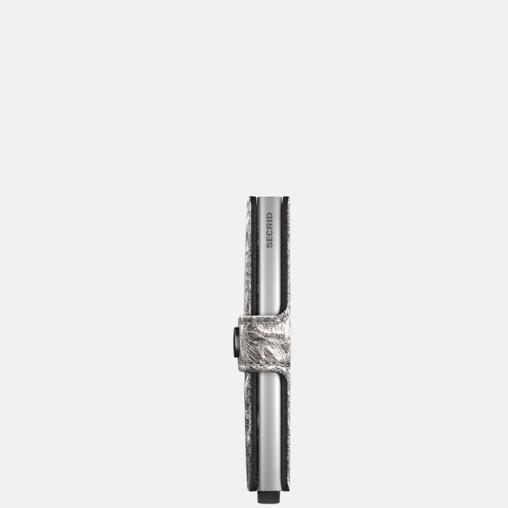Pasjeshouders | Heren Portemonnees^Secrid Miniwallet pasjeshouder crunch silver