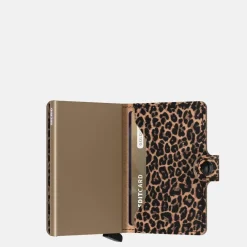 Pasjeshouders | Heren Portemonnees^Secrid Miniwallet pasjeshouder leo beige