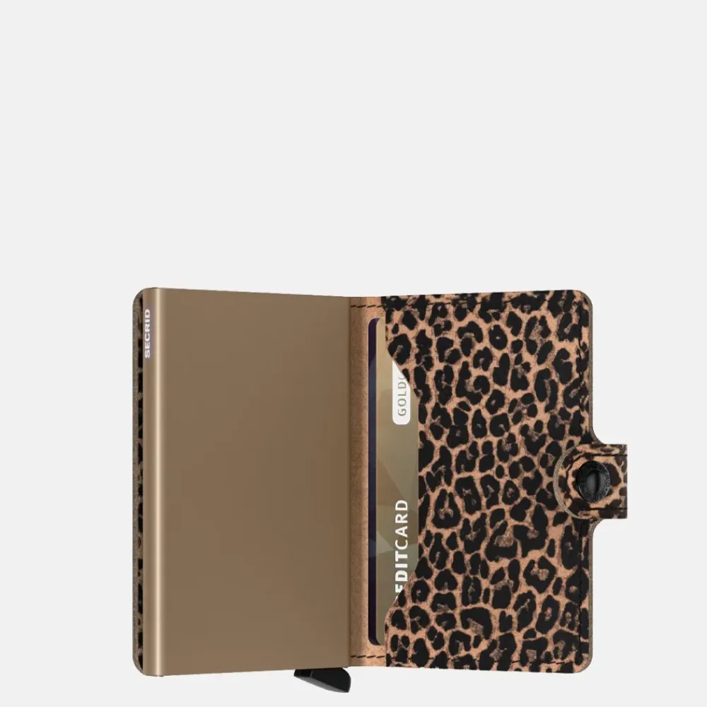 Pasjeshouders | Heren Portemonnees^Secrid Miniwallet pasjeshouder leo beige