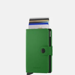 Pasjeshouders | Heren Portemonnees^Secrid Miniwallet pasjeshouder matte bright green