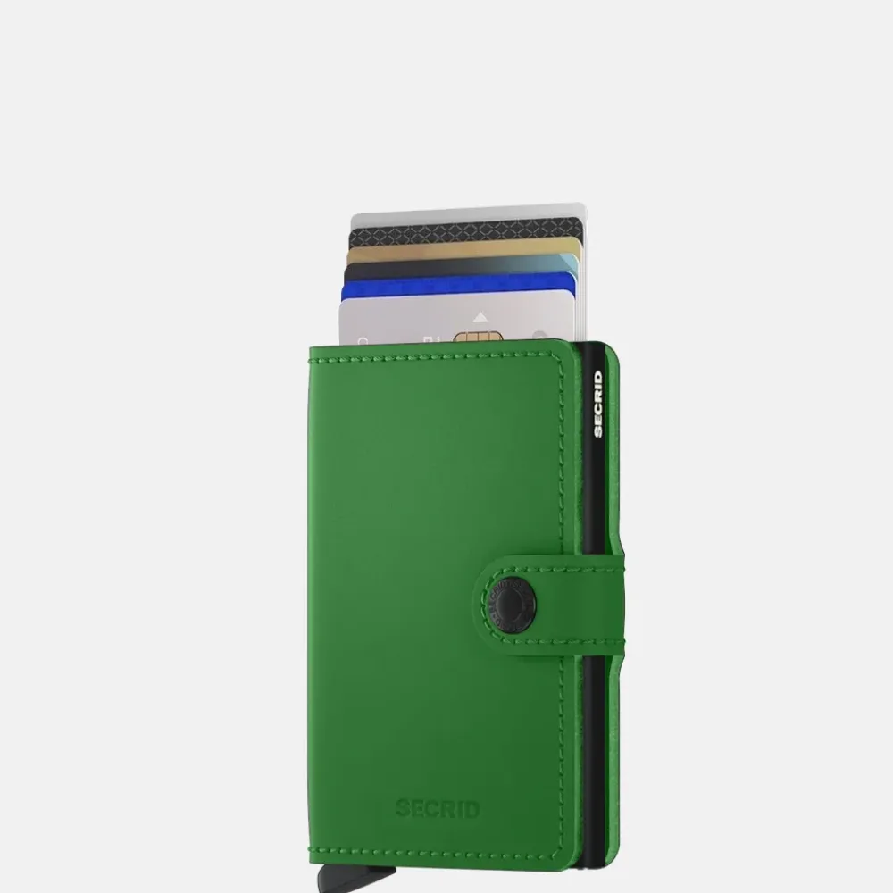 Pasjeshouders | Heren Portemonnees^Secrid Miniwallet pasjeshouder matte bright green