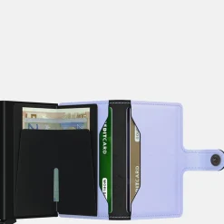 Pasjeshouders | Heren Portemonnees^Secrid Miniwallet pasjeshouder matte lilac-black