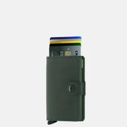 Pasjeshouders | Heren Portemonnees^Secrid Miniwallet pasjeshouder original green