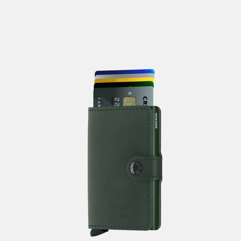 Pasjeshouders | Heren Portemonnees^Secrid Miniwallet pasjeshouder original green