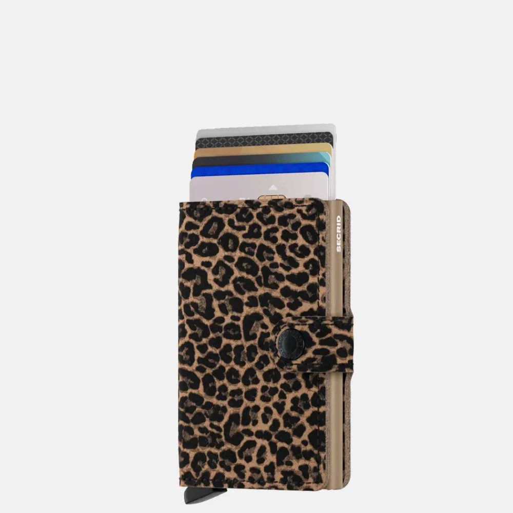 Pasjeshouders | Heren Portemonnees^Secrid Miniwallet pasjeshouder leo beige