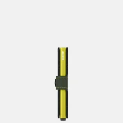 Pasjeshouders | Heren Portemonnees^Secrid Miniwallet pasjeshouder matte green & lime