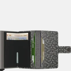 Pasjeshouders | Heren Portemonnees^Secrid Miniwallet pasjeshouder hexagon grey