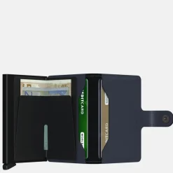 Heren Portemonnees | Dames Portemonnees^Secrid Miniwallet pasjeshouder matte night blue