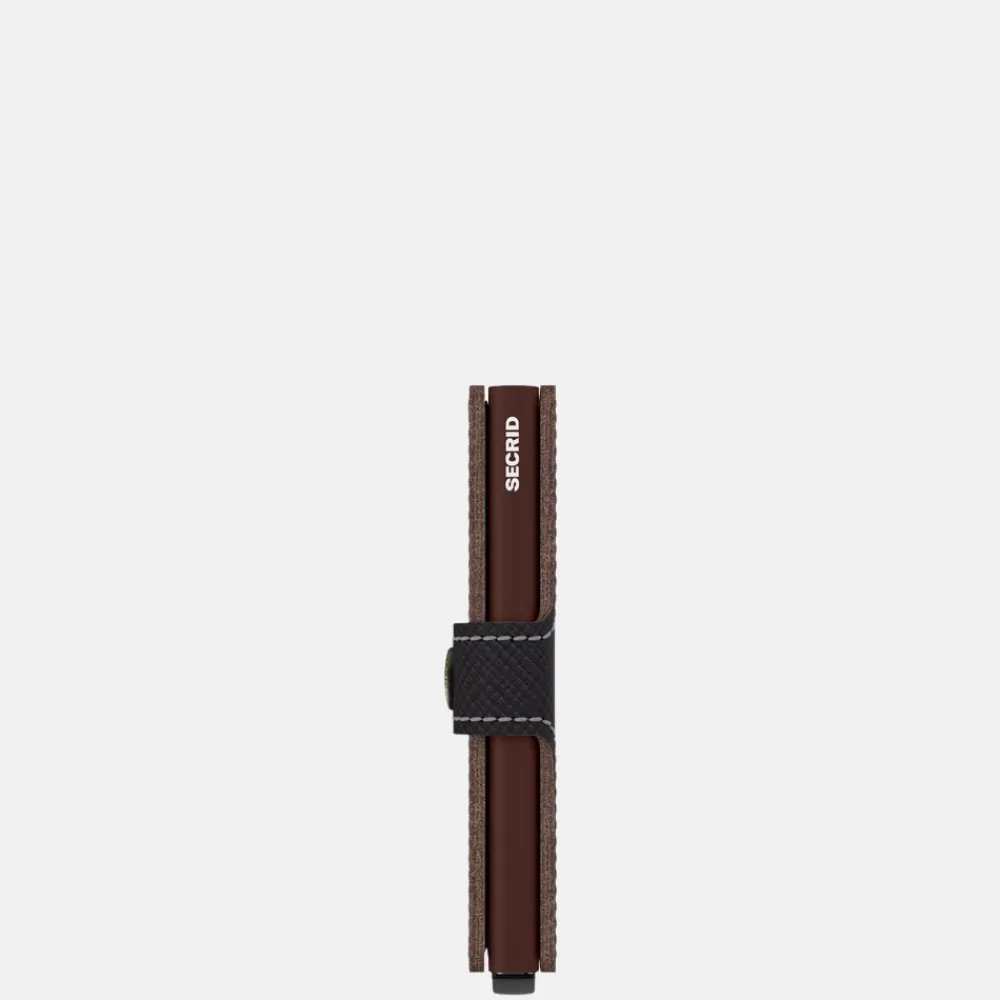 Pasjeshouders | Heren Portemonnees^Secrid Miniwallet pasjeshouder saffiano brown